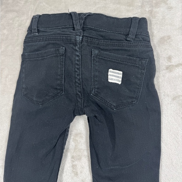 Roxy Quiksilver Girls Black Skinny Cotton Blend Zipper Fly Jeans Size 2T - Picture 9 of 15